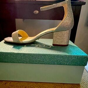 Betsy Johnson open toe heels